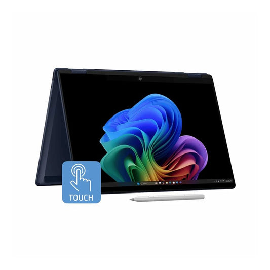 HP OMNIBOOK X FLIP 14-FM0023DX – Ultra 7 EVO 256V, Intel ARC 140V, 14" FHD+ X360 Touch, 16GB RAM, 1TB SSD – Atmospheric Blue - Globaltech.tc