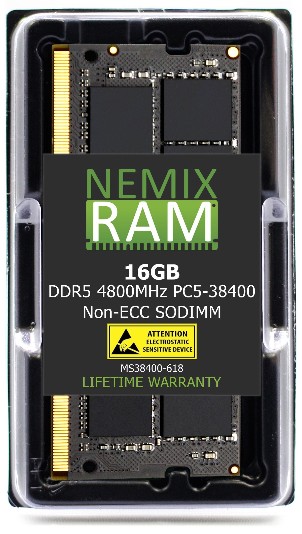8GB DDR5 Laptop RAM (Pulled, SODIMM)
