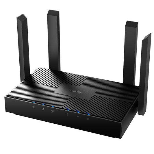 Cudy WR3000 AX3000 Dual Band Wi-Fi 6 Mesh Router – High-Speed, Secure, and Cloud Managed - Globaltech.tc