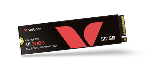 Verbatim Vi3000 M.2 NVMe SSD – 256GB / 512GB (2280 PCIe)