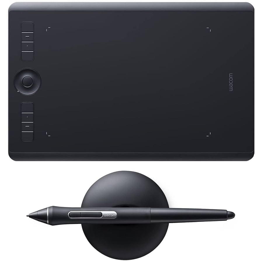 Wacom Intuos Pro PTH-660 – Medium Creative Pen Tablet (Bluetooth, Black) - Globaltech.tc