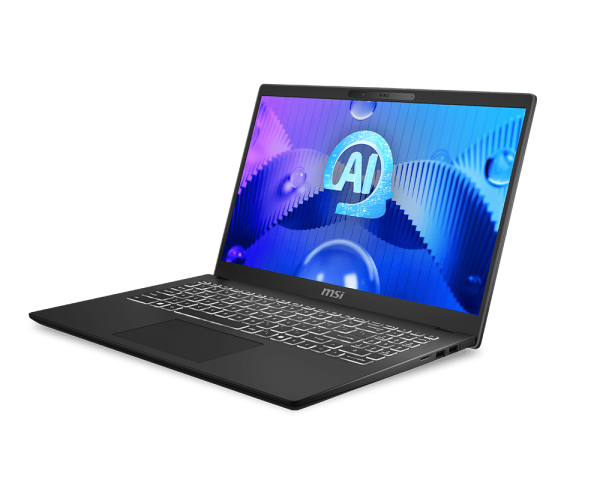MSI Modern 15 H AI – Ultra 9 185H, 32GB RAM, 1TB SSD, 15.6" FHD Touch, Windows 11