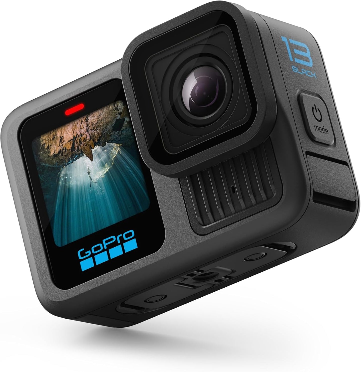 GoPro HERO13 Black - Waterproof Action Camera with 5.3K60 Video, 27MP Photo + Compatability with HB-Series Lenses - Globaltech.tc