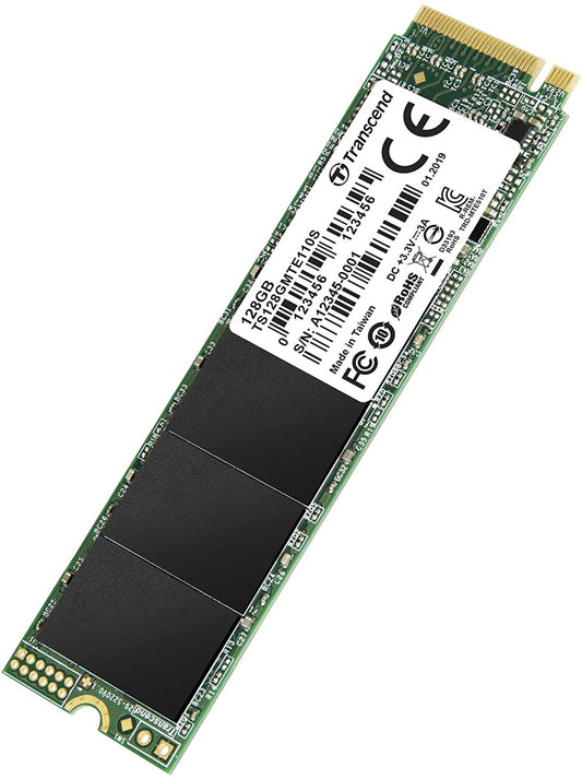 Transcend MTE110S M.2 NVMe SSD – 128GB, PCIe Gen3 x4, Internal SSD - Globaltech.tc