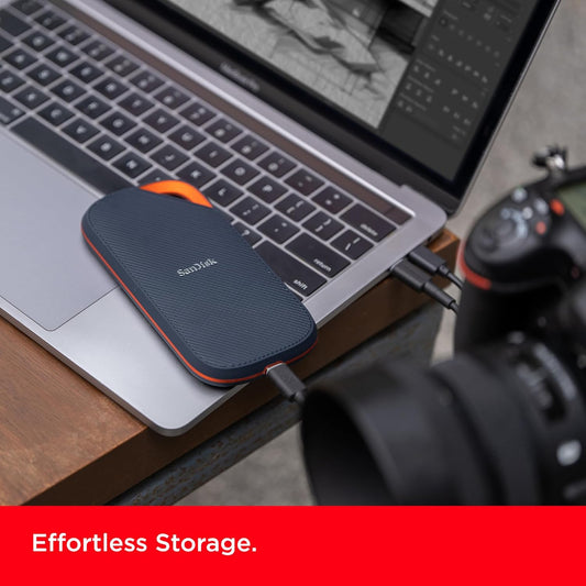 SanDisk 2TB Extreme PRO Portable SSD – Up to 3800MB/s Read, 3700MB/s Write, USB4 & USB-C, IP65 Resistant - Globaltech.tc