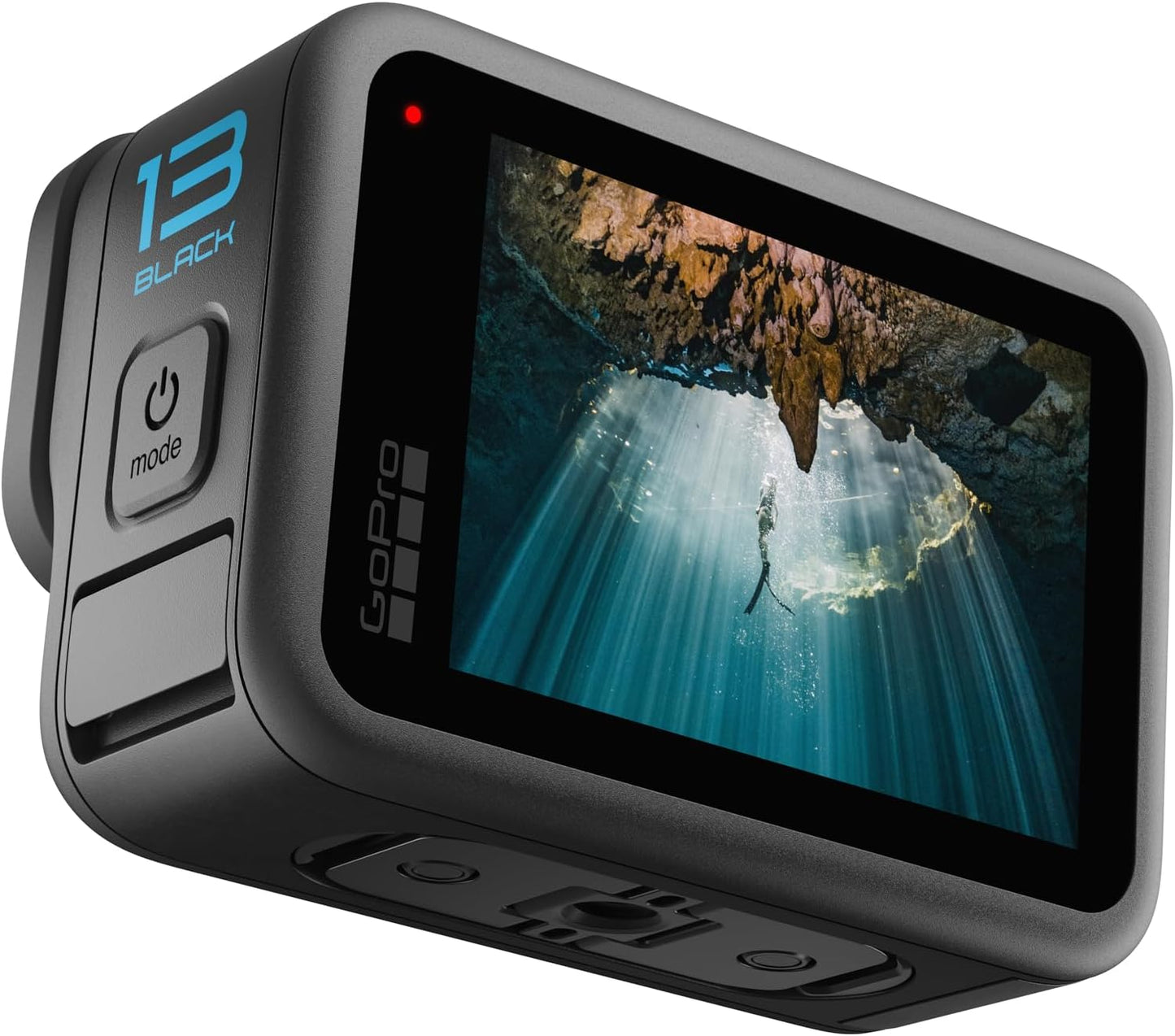 GoPro HERO13 Black - Waterproof Action Camera with 5.3K60 Video, 27MP Photo + Compatability with HB-Series Lenses - Globaltech.tc