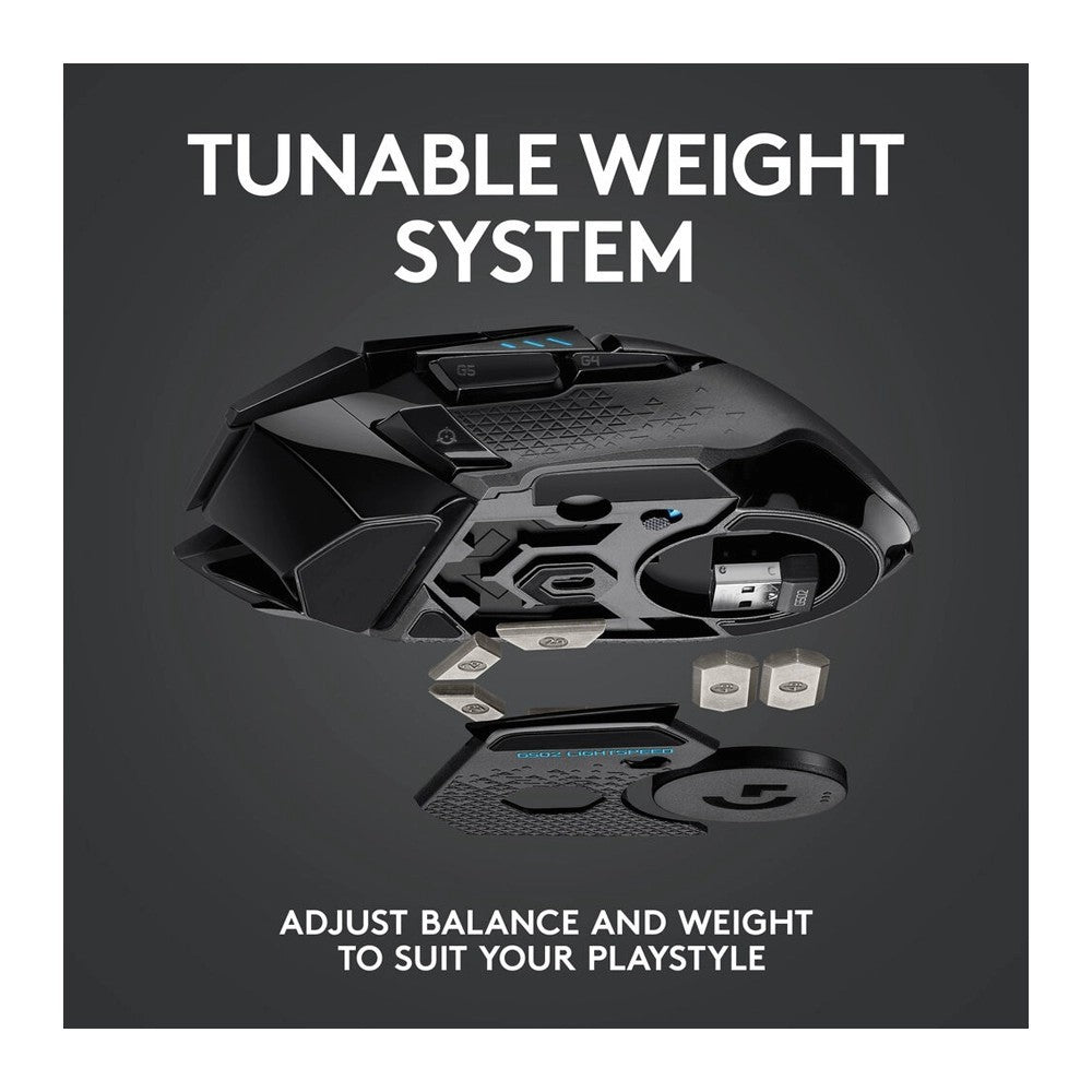Logitech G G502 LIGHTSPEED 25K Wireless Gaming Mouse - Globaltech.tc