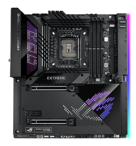 ASUS ROG Maximus Z690 Extreme Motherboard – LGA 1700, DDR5, PCIe 5.0, Wi-Fi 6E, 10Gb LAN, Thunderbolt 4 - Globaltech.tc