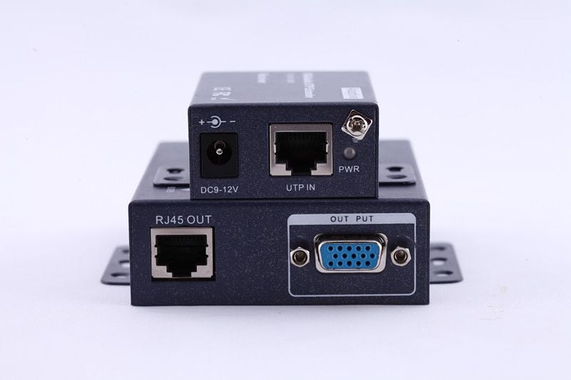 VCOM VGA Extender over Cat5e/6 (100M, Metal)