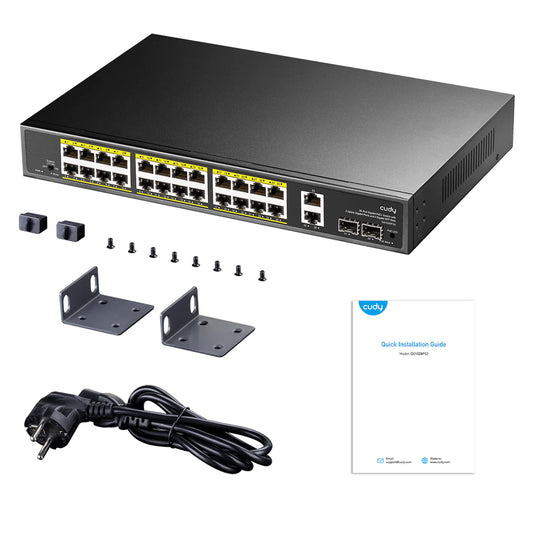 Cudy GS1026PS2 24-Port Gigabit PoE+ Switch with SFP