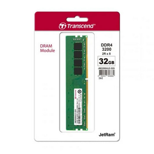 Transcend DDR4-3200 Desktop Memory – 16GB / 32GB