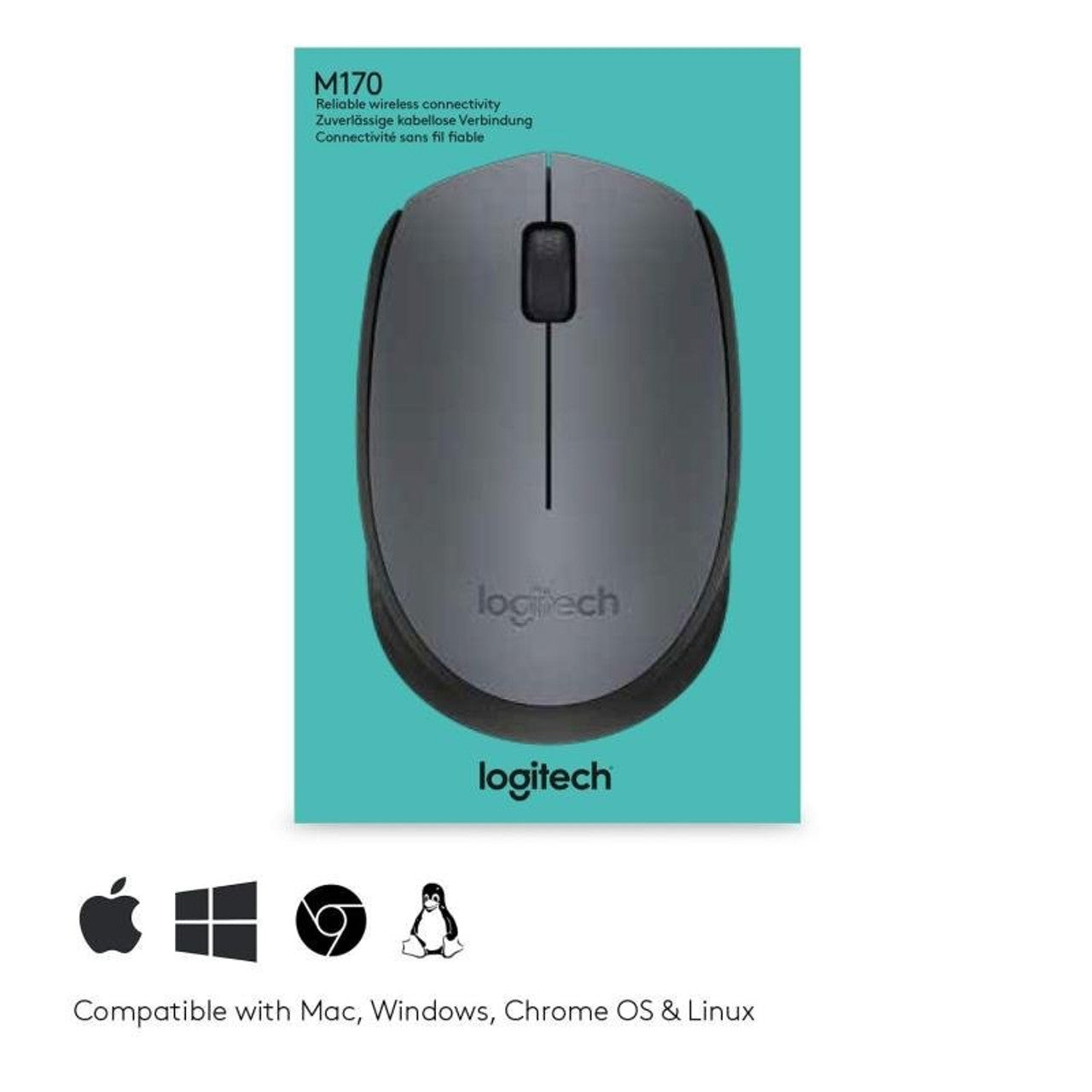 Logitech M90 Wired USB Optical Mouse – Black, 1000 DPI, Comfortable Ambidextrous Design - Globaltech.tc