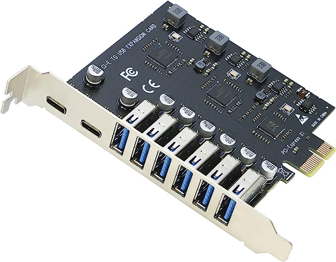 Axon PCIe 6-Port USB 3.0 Expansion Card