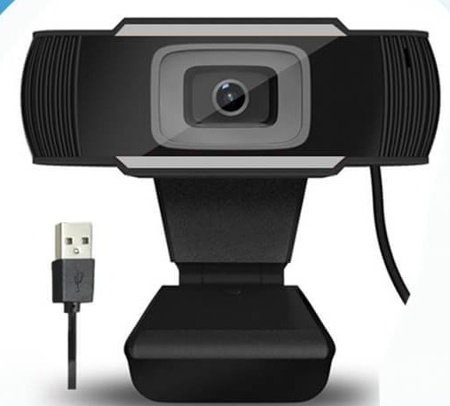 VCOM Wide-Angle FHD Webcam (F100 style)