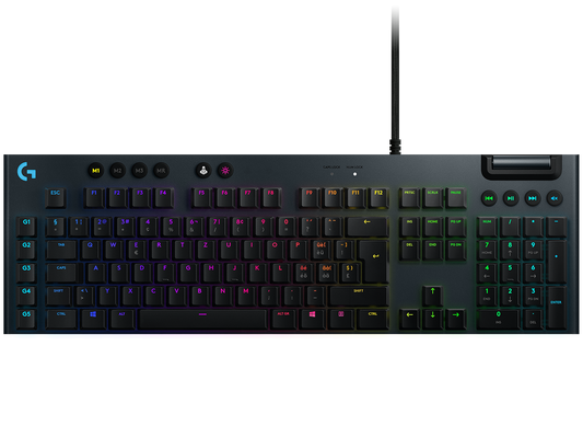 Logitech G815 LIGHTSYNC RGB Mechanical Gaming Keyboard – French Layout - Globaltech.tc