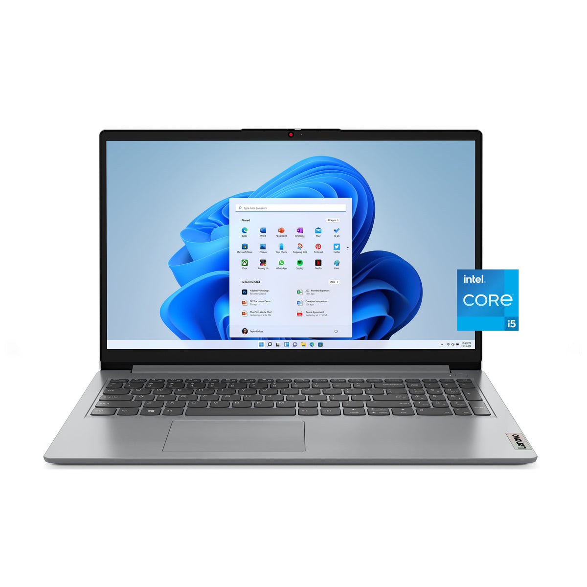 Lenovo IdeaPad 1i 15.6" Laptop (i5-1335U, 16GB, 256GB, Cloud Grey)