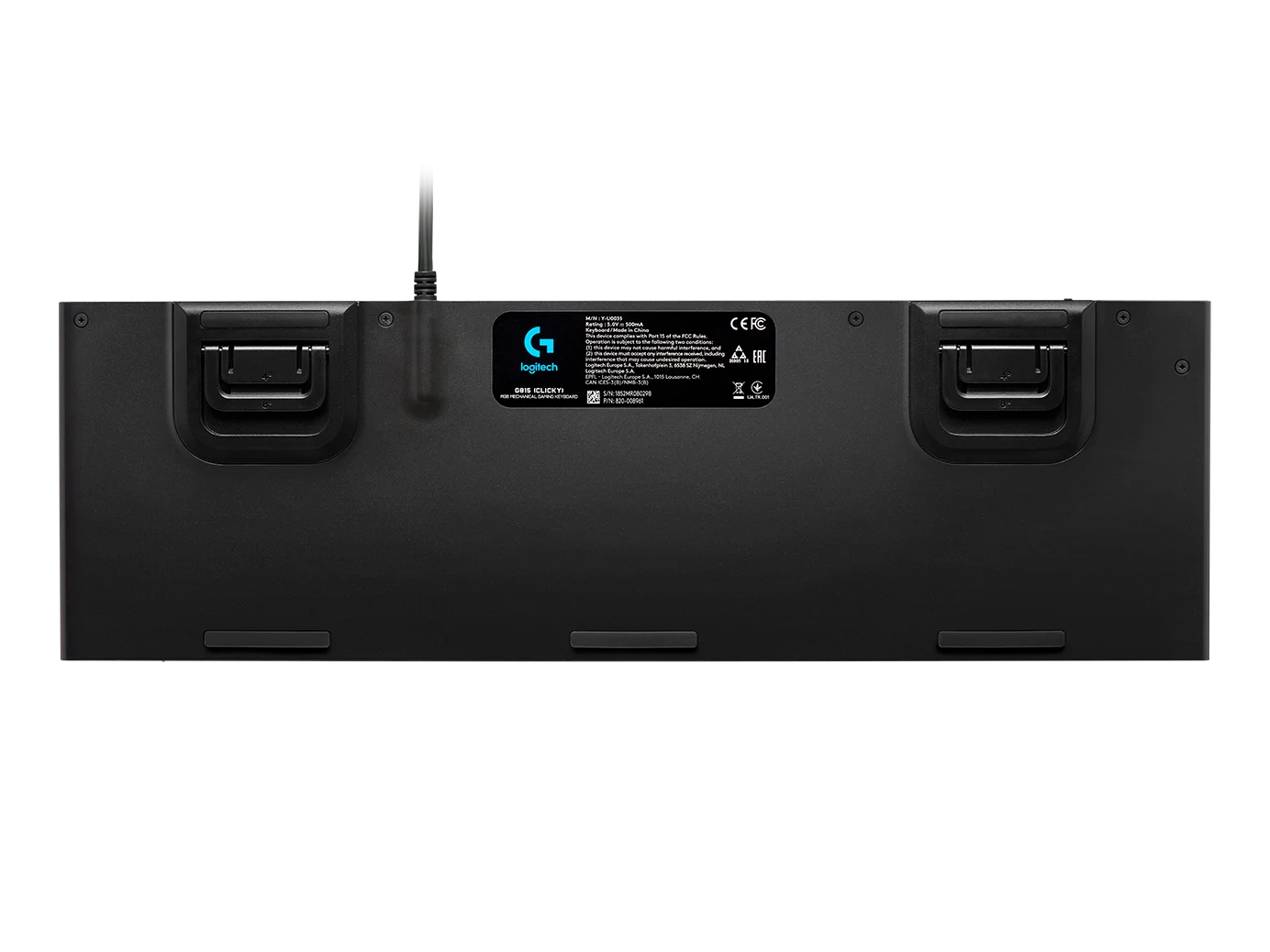 Logitech G815 LIGHTSYNC RGB Mechanical Gaming Keyboard – Low Profile GL Clicky Switch