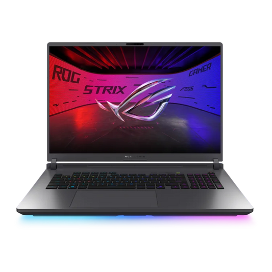 ASUS ROG Strix G18 Gaming Laptop, Ultra 9 275HX, RTX 5070 8GB, 32GB DDR5, 2TB SSD, 18” 2.5K WQXGA, Grey - Globaltech.tc
