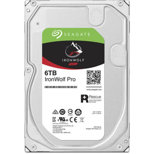 Seagate IronWolf Pro NAS Hard Drive – 4TB / 6TB / 10TB / 12TB, 3.5" SATA, 7200RPM - Globaltech.tc
