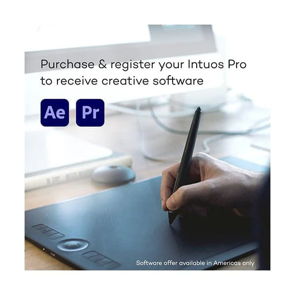 Wacom Intuos Pro PTH460K0A – Small Professional Graphics Tablet (Mac/PC) - Globaltech.tc