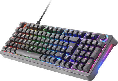 Mars Gaming MKPROYUS Mechanical Gaming Keyboard – RGB LED, Wired USB