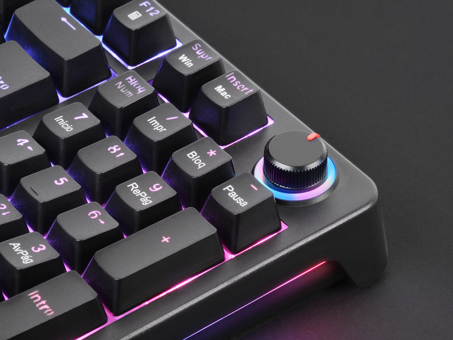 Mars Gaming MKPROYUS Mechanical Gaming Keyboard – RGB LED, Wired USB