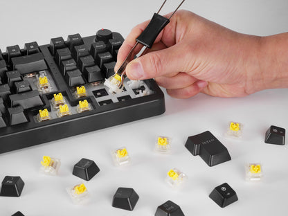 Mars Gaming MKPROYUS Mechanical Gaming Keyboard – RGB LED, Wired USB