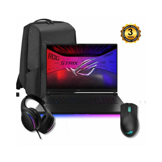 ASUS ROG Strix G18 G835LX-S9110 – 18" 2.5K 240Hz Gaming Laptop with Intel Core Ultra 9-275HX, 64GB RAM, RTX 5090 24GB - Globaltech.tc
