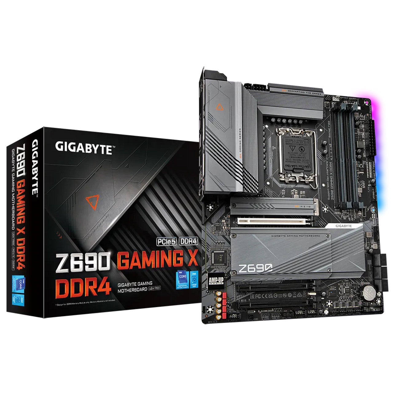 GIGABYTE Z690 GAMING X DDR4 (Rev. 1.1) – ATX Gaming Motherboard - Globaltech.tc