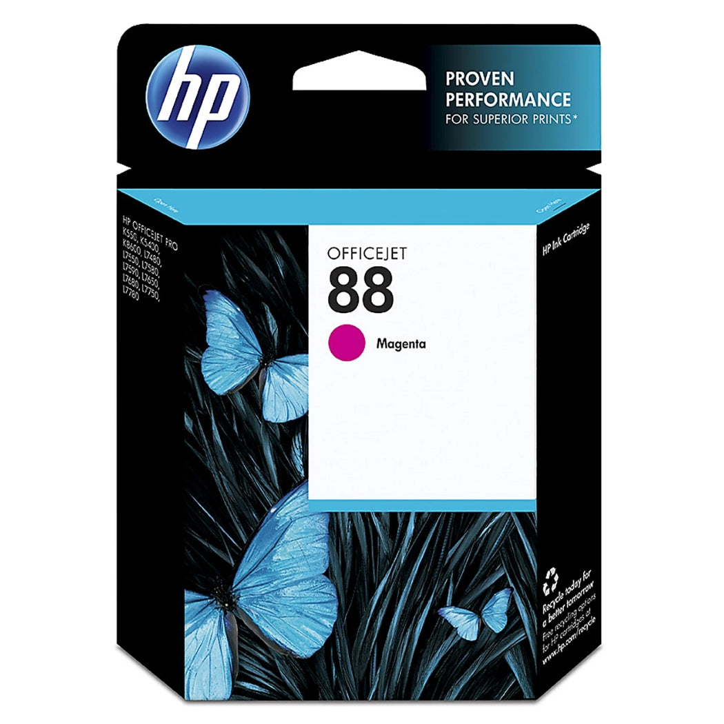 HP 88 Magenta Original Ink Cartridge (C9387AN)