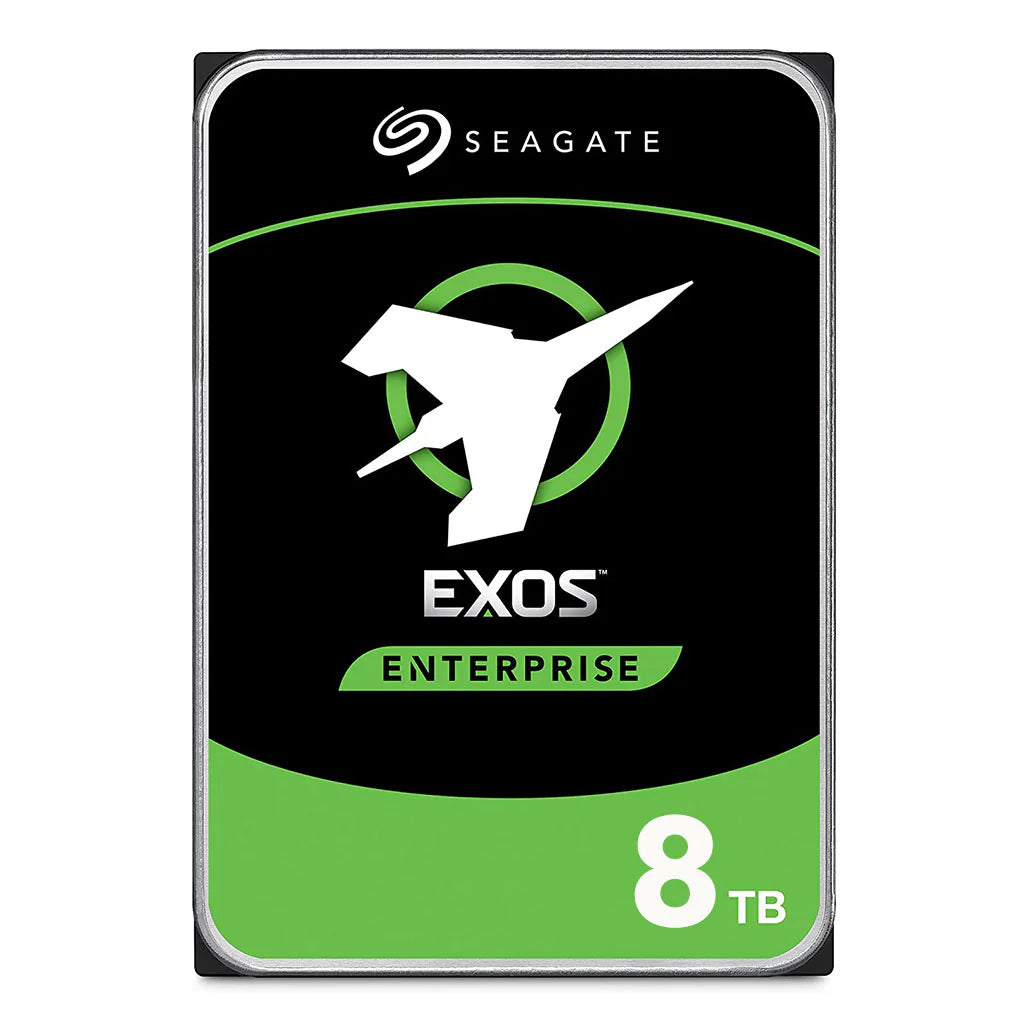 Seagate Enterprise 3.5" SATA Hard Drives – 8TB / 14TB / 18TB / 24TB, 7200 RPM