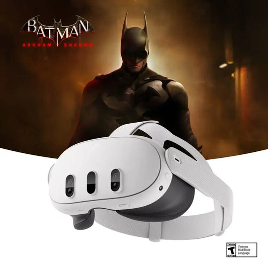 Meta Quest 3 BATMAN Edition – 512GB VR Headset with Snapdragon XR2 G2 & 120Hz Display - Globaltech.tc