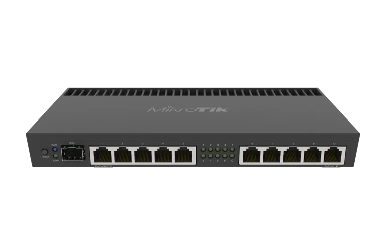 MikroTik RB4011iGS+RM 11-Port Gigabit Router with SFP+
