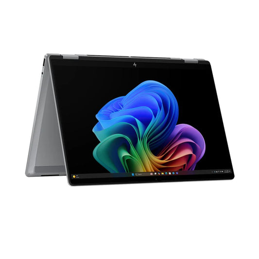 HP OMNIBOOK X FLIP 14-FK0033DX – Ryzen AI 300 Series, Radeon 860M, 14" FHD+ X360 Touch, 24GB RAM, 1TB SSD – Meteor Silver - Globaltech.tc