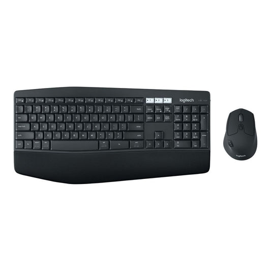 Logitech MK850 Wireless & Bluetooth Keyboard and Mouse Combo – Multi-Device, 8-Button Mouse, EN/AR - Globaltech.tc