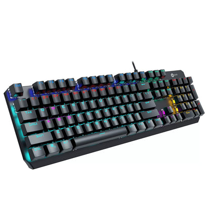 Lecoo by Lenovo GK301 Mechanical Gaming Keyboard – Blue Switch, RGB LED