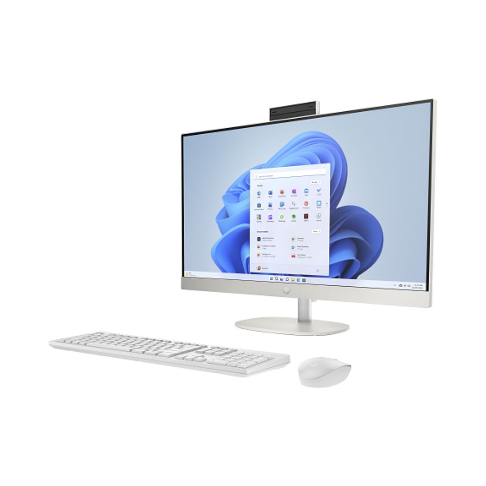 HP 27" All-in-One PC – Ultra 7, 8GB RAM, 512GB SSD, Touchscreen, Intel Iris Xe - Globaltech.tc