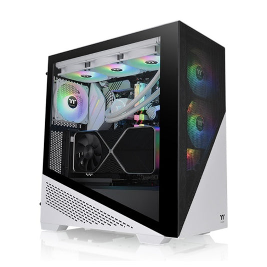 Thermaltake Divider 370 TG Snow ARGB – Mid Tower Gaming PC Case with Tempered Glass & ARGB Fans - Globaltech.tc