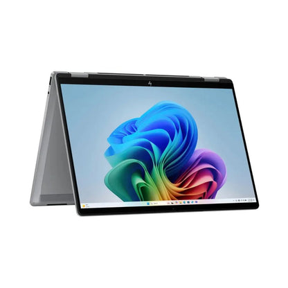HP OMNIBOOK X FLIP 14-FK0013DX – Ryzen AI 5, Radeon 840M, 14" 2K X360 Touch, 16GB RAM, 512GB SSD – Meteor Silver - Globaltech.tc