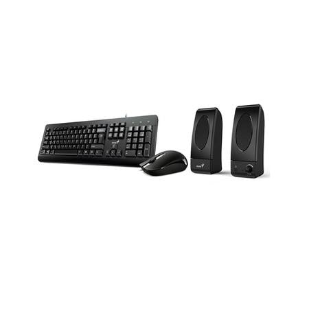 Genius KMS-U130 Keyboard + Mouse + Speaker Combo