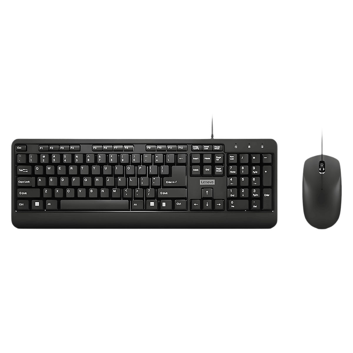 Lenovo 160 Wired Mouse & Keyboard Combo (English/Arabic)