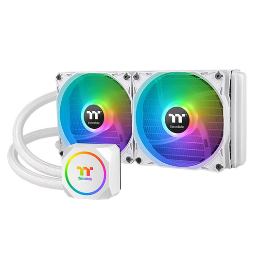 Thermaltake TH240 ARGB Snow Edition – 240mm AIO Liquid Cooler - Globaltech.tc