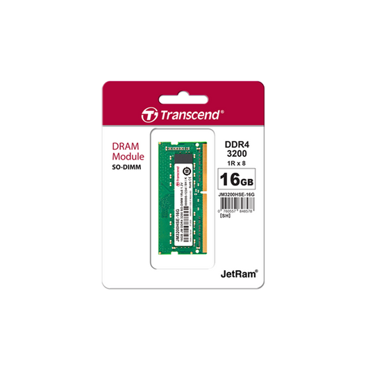 Transcend DDR4-3200 RAM SO-DIMM Laptop Memory (SODIMM) – 8GB / 16GB / 32GB