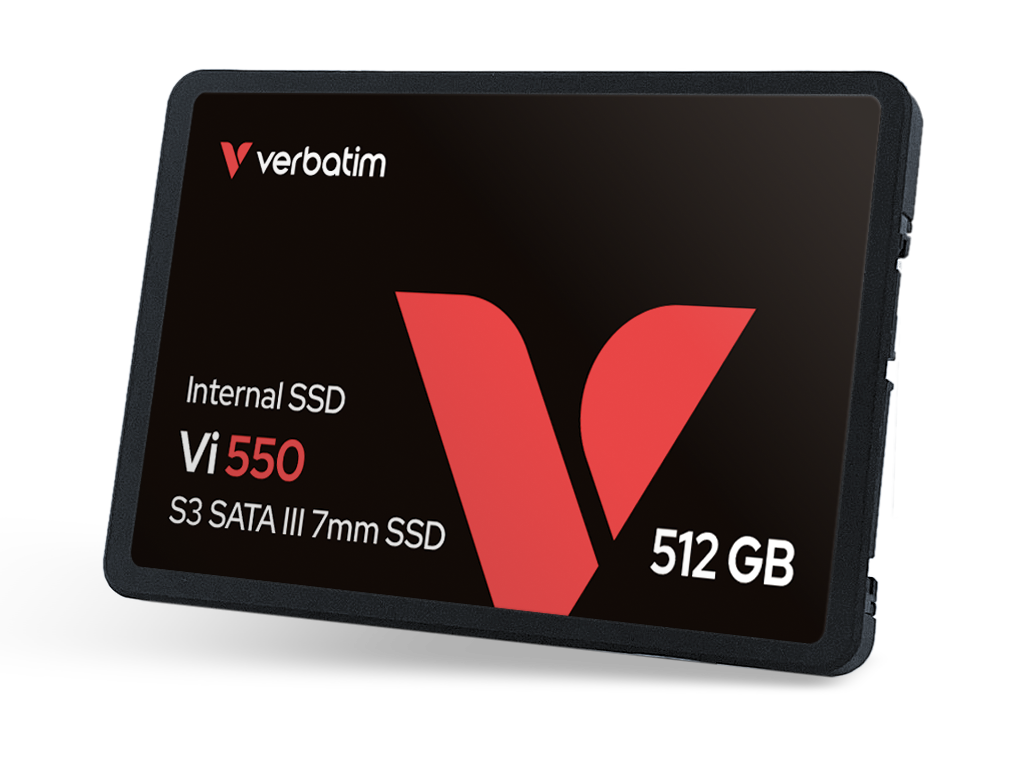 Verbatim Vi550 S3 512GB SATA III SSD – 2.5" Internal Solid State Drive