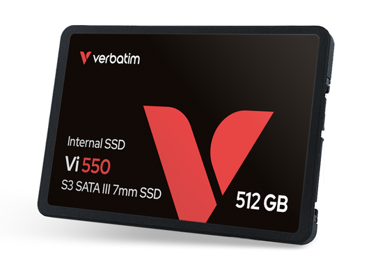 Verbatim Vi550 S3 512GB SATA III SSD – 2.5" Internal Solid State Drive