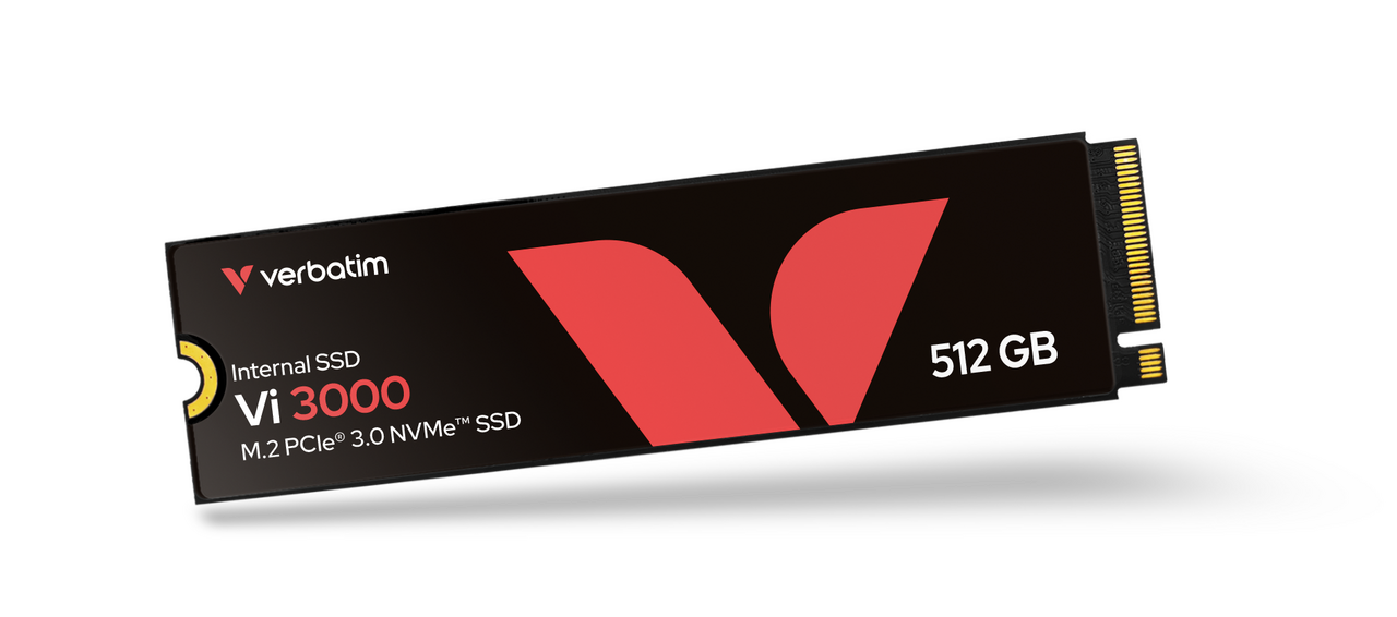 Verbatim Vi3000 M.2 NVMe SSD – 256GB / 512GB (2280 PCIe)
