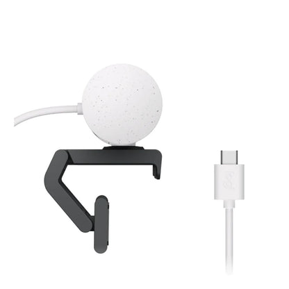 Logitech BRIO 500 Full HD 1080p USB Webcam – Off-White for Streaming & Video Calls - Globaltech.tc