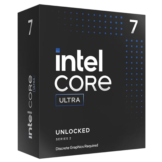 Intel Core Ultra 7 265KF – 16 Cores, 22 Threads, Up to 5.1GHz, LGA 1851, AI Boost, No Integrated Graphics - Globaltech.tc
