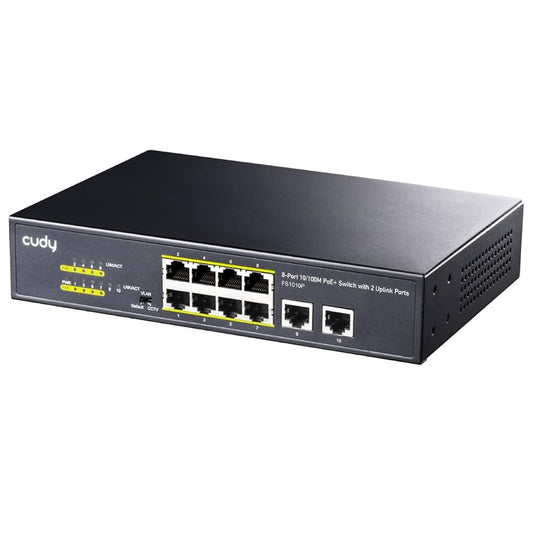Cudy FS1010P 10-Port 10/100M PoE+ Unmanaged Switch