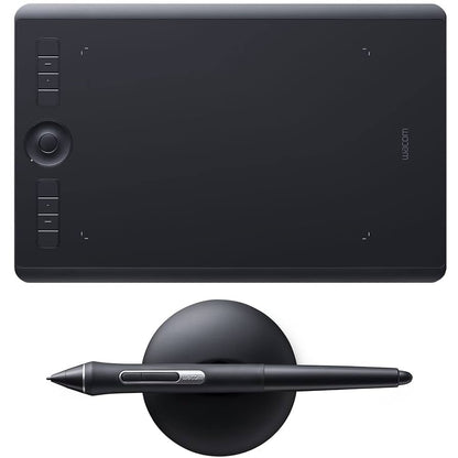 Wacom Intuos Pro PTH-660 – Medium Creative Pen Tablet (Bluetooth, Black) - Globaltech.tc